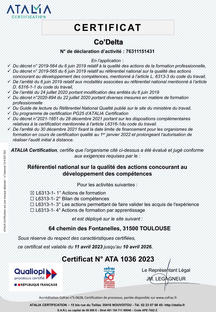 Certificat